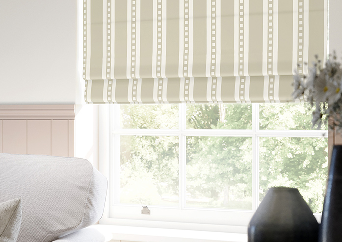 The British Stripe Co. Edgar, Dover No.1 - Twist&Fit Roman Blind - Image 5